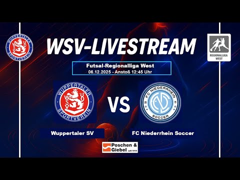 10. Spieltag: Wuppertaler SV vs. FC Niederrhein Soccer - Futsal-Regionalliga-West 25/26