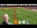 Ralf Rangnick's Manchester United | Tactical Analysis : Manchester United 1-0 Crystal Palace |