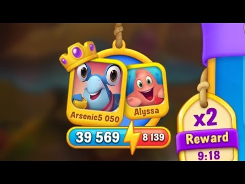 Level 2442 🐈‍⬛ | Fishdom Gameplay 🐠🐟|