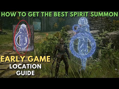 How To Get The Best SPIRIT SUMMON in Early Game (CRYSTALIAN SPIRIT) Elden Ring