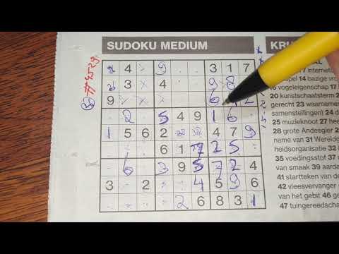 Eurovision Song contest started today. (#4529) Medium Sudoku. 05-10-2022
