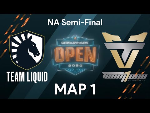 Liquid vs. TeamOne [Dust2] Map 1 - NA Semi-final - DreamHack OPEN Summer NA 2020