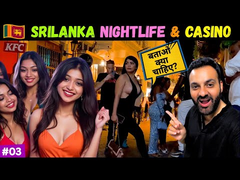 Srilanka Nightlife & Casino | Colombo to Sigiriya by bus | Sigiriya Nightlife
