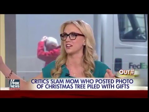 12-11-15 Kat Timpf on Outnumbered - Gift-Piled Christmas Tree