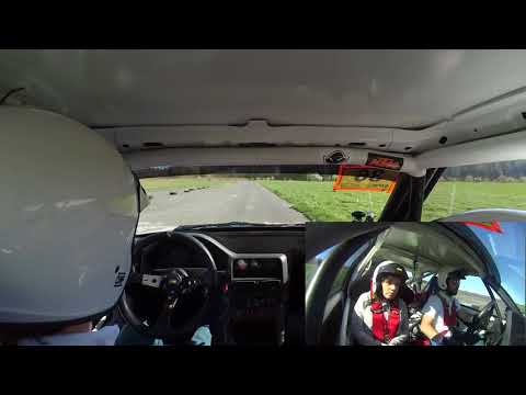 II runda AB Cup 2018 Rallyland - PS 2 - Adamczak Peugeot 106