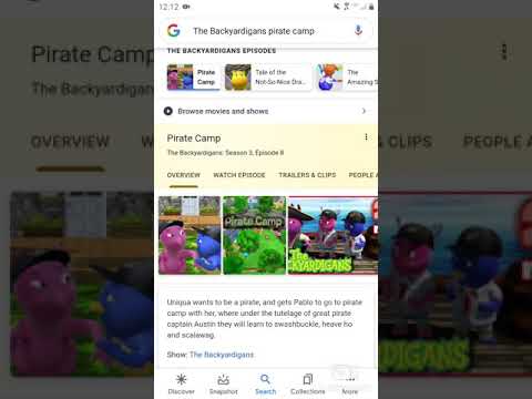 the Backyardigans pirate camp episode 58