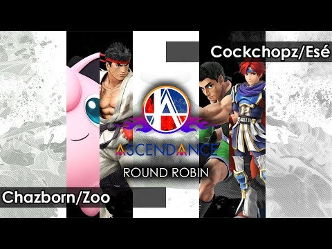 Smash 4: Chazborn/Zoo V Cockchopz/Esé  - Ascendance 38 Tournament SSB4
