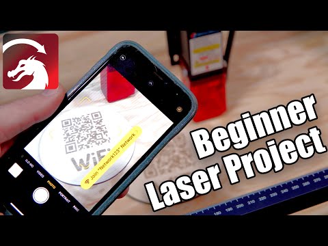 Learn LightBurn Basics With This Functional WiFi Coaster!