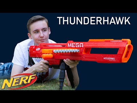 Nerf Mega Thunderhawk, die größte Nerf? | MagicBiber [deutsch]