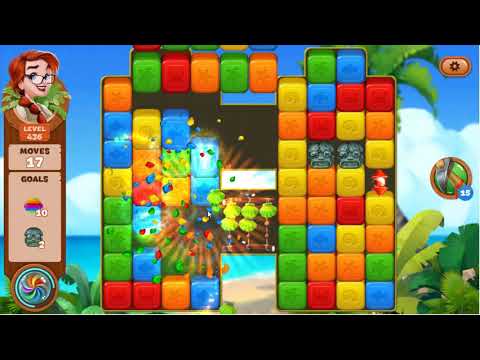 Lost Island Blast Adventure Level 436 - No Boosters
