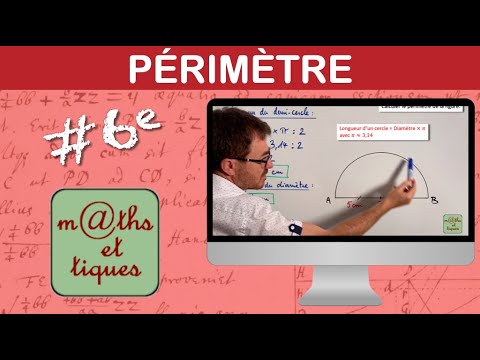Calculer le périmètre d'une figure - Sixième