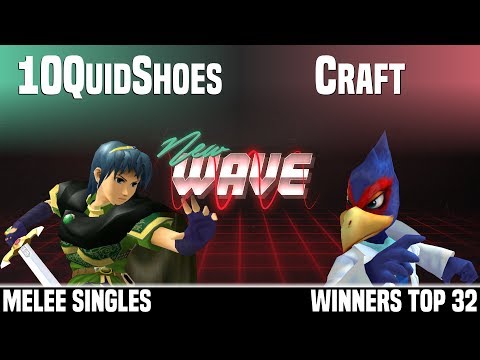 New Wave - 10QuidShoes (Marth) vs Craft (Falco) - MELEE SINGLES - WINNERS TOP 32