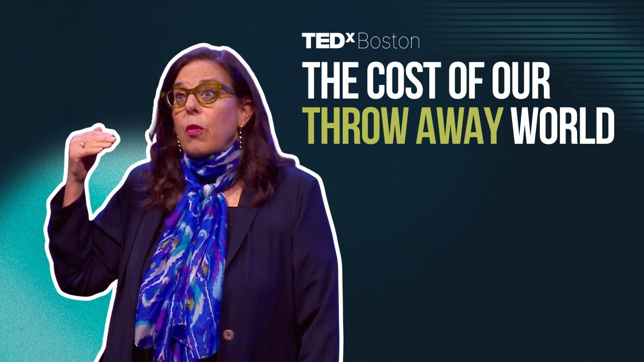 Recycling is not the answer. Reuse is. | Amy Larkin | TEDxBoston