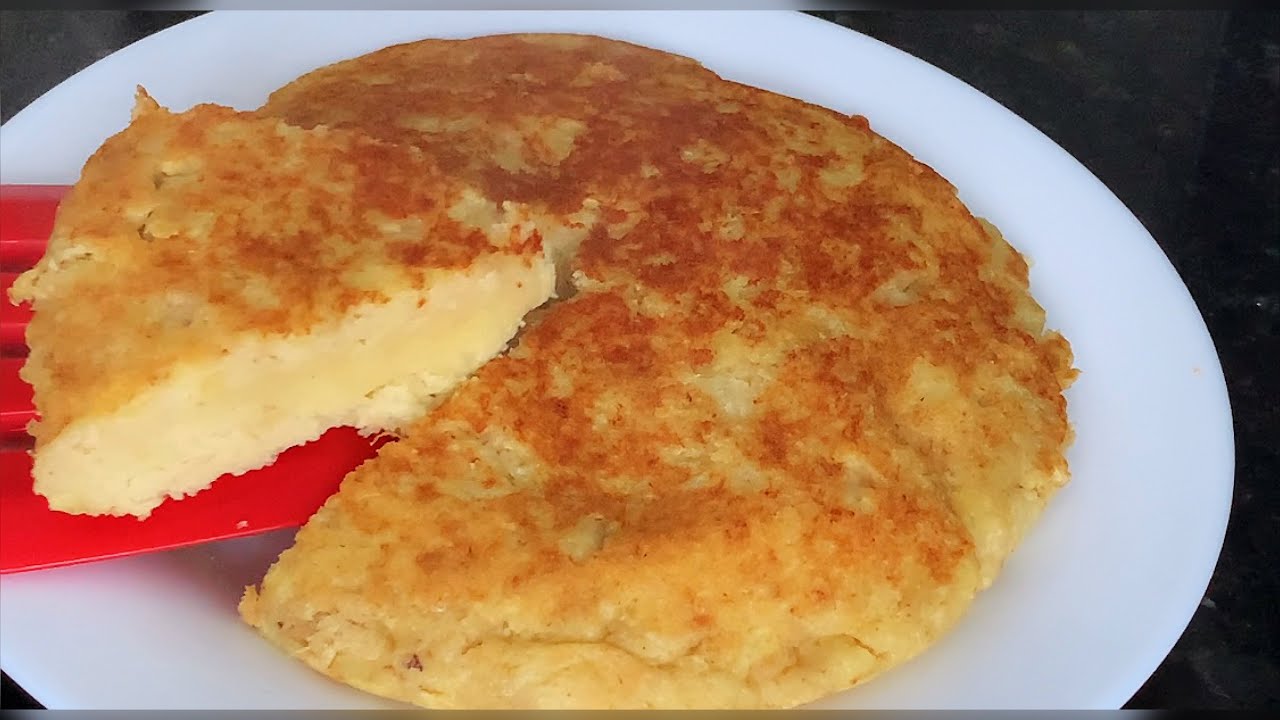 PÃO DE BATATA DOCE SEM FORNO, SEM TRIGO, SEM LEITE PRONTO EM 5 MINUTOS