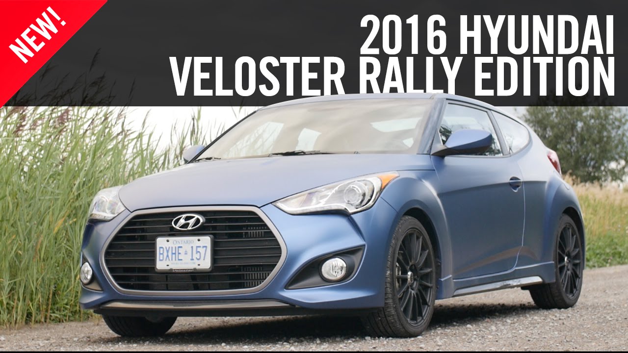 2016 Hyundai Veloster Rally Edition First Drive Review