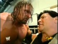Victoria Eric Bischoff Triple H Backstage RAW August 23 2004