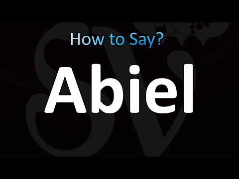 How to Pronounce Abiel (Correctly!)