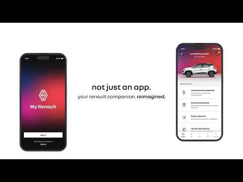 My Renault app promo 2