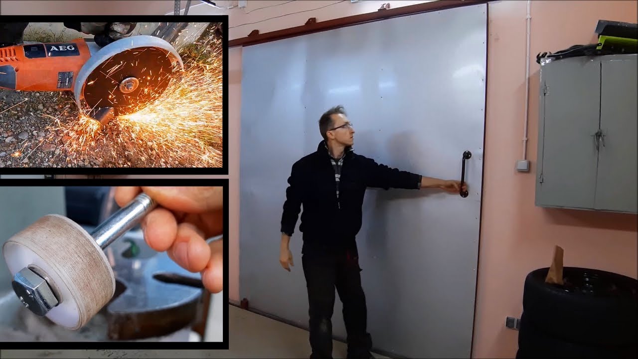 How to build and instal sliding garage door - DIY