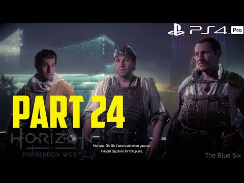 Horizon Forbidden West Gameplay Walkthrough Part 24 - Poseidon [PS4 Pro]