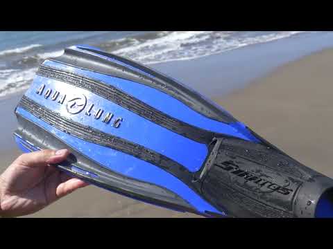 Video Review of the Aqua Lung Stratos Open Heel Fins