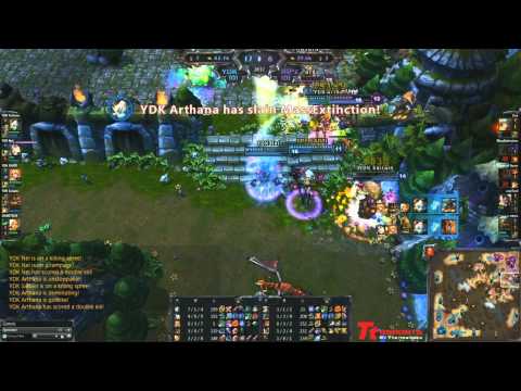 Cplay Pentakill highlight - Semi Finals - Tt.esports LoL cup