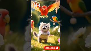 Download lagu 😻 Bird Song 🦜|| cicitcuit burung bernyanyi 😻🦜 #kitten #cat #laguanak #shortfeed #shortscat #fypage mp3