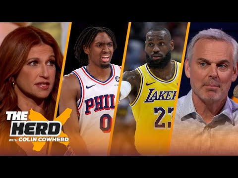 LeBron’s next destination, Maxey scores 46, Are the Knicks title contenders? | NBA | THE HERD