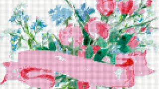 cross stitch world - bouquet