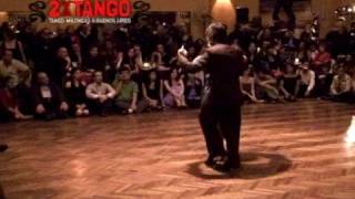 Nancy Louza & Damian Esell en el salon Canning agosto 2008