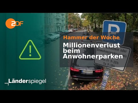Millionenverlust beim Anwohnerparken | Hammer der Woche vom 18.10.2025 | ZDF