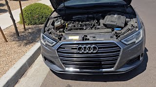 2017 Audi A3 Quattro 2.0 Turbo oil pan replacement