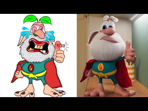 Laugh with Booba - Super Booba Funny Cartoon Drawing Meme Video 🤣