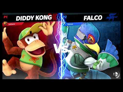 HSC12 - JuJu (Diddy Kong) vs. Xenos (Falco) [Grand Finals]