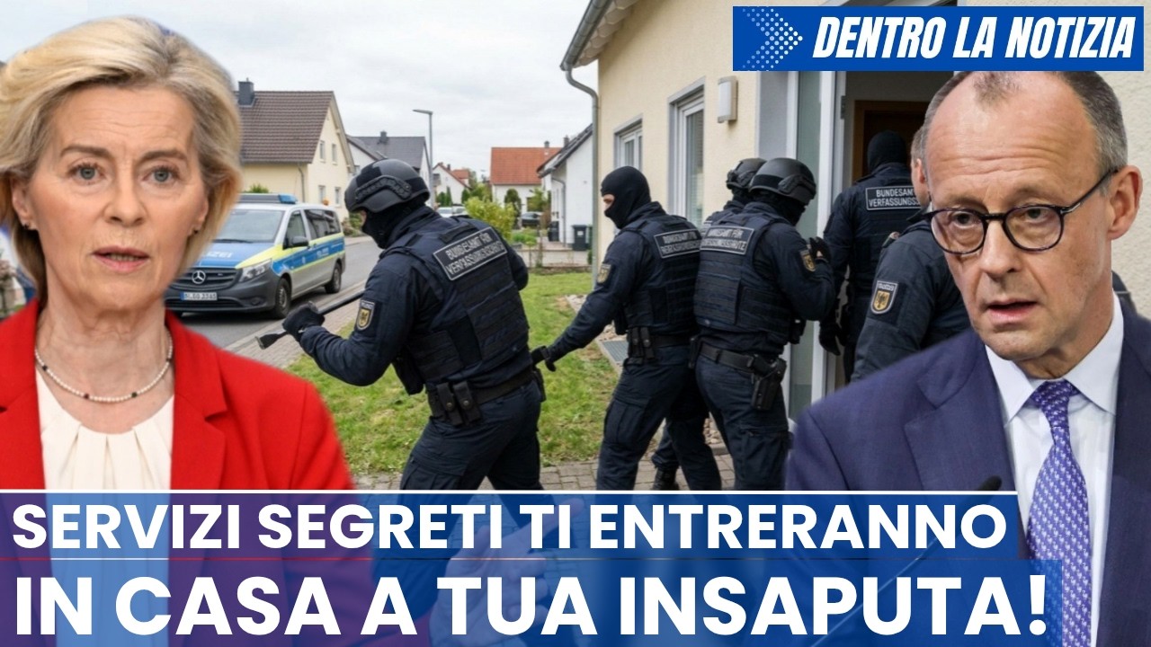 GERMANIA SHOCK DL permette all'intelligence accesso segreto a dati e case cittadini senza informarli
