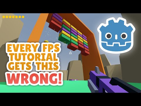 Fixing Your FPS Controller Camera - Godot Tutorial