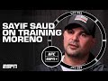 Sayif Saud discusses coaching Brandon Moreno ahead of UFC 283 | ESPN MMA
