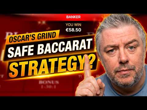 Oscar's Grind Baccarat Strategy