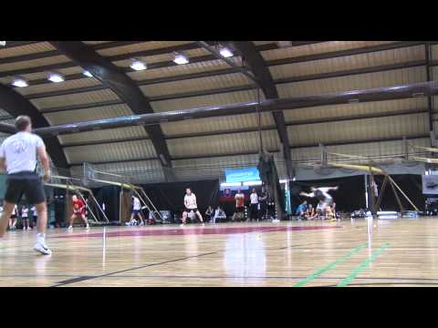 Dani és én: ISBO Speedminton Hungarian Open 2012 :-)