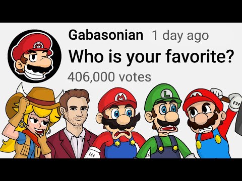 Funny Mario Poll Compilation 8 - Gabasonian