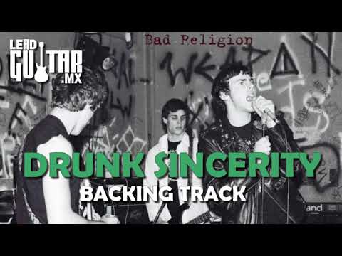 Bad Religion - Drunk Sincerity Backing Track