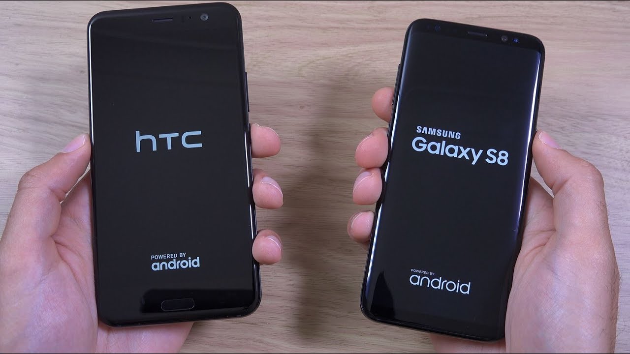 HTC U11 vs Samsung Galaxy S8 - Speed Test!