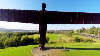 preview picture of video 'The Angel of the North, Gateshead'