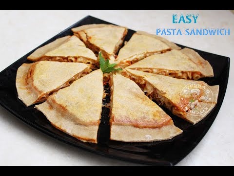 Easy & Variety Chicken pasta Sandwich / ചിക്കൻ പാസ്ത സാൻഡ് വിച് Video