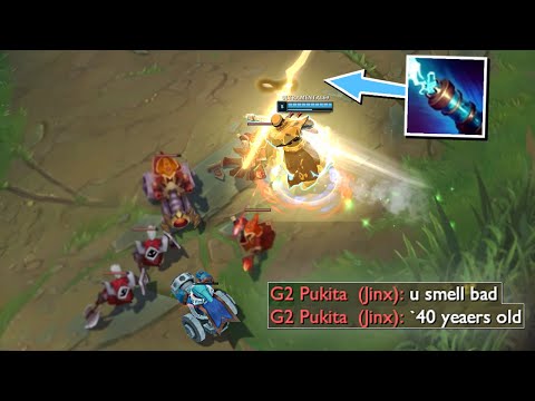 Jankos denies Cannon Minion from Flakked...