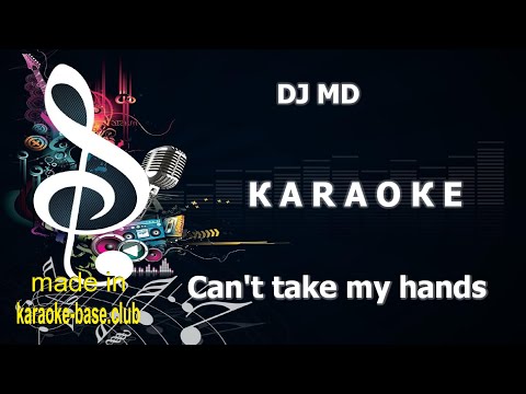 КАRАОКЕ 🎤 DJ MD, Soultans - Can't take my hands off you REMIX 🎤 made in studio: KARAOKE-BASE.CLUB