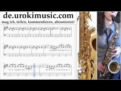 Saxophonunterricht Tenor J. Balvin, Willy William - Mi Gente Noten Lernen Teil#2 um-i995