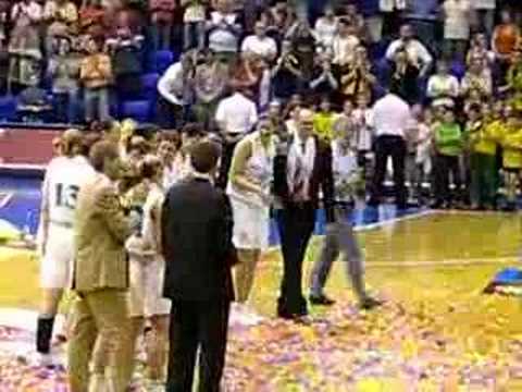 Kupagyőztes 2007 Eurolising MKB Sopron - Szeviép Szeged