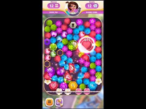 Diamond Diaries Saga Level 763 - NO BOOSTERS 💎 | SKILLGAMING ✔️