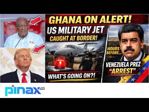 🚨Ghana on High Alert as US Military Jet Detain by Police at Border After Venezuela Presidents Arrest